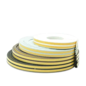 EPDM Ethylene Propylene Diene Rubber Seal Strip Eco-Friendly Waterproof Door and Window Sealing with Custom Cutting