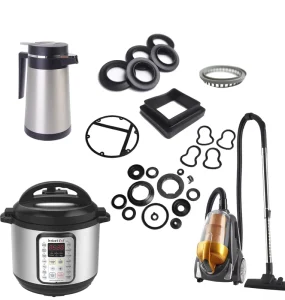 EPDM FKM Silicone Rubber Seals and Gaskets for Ice Makers, Ovens, and Lawn Mowers