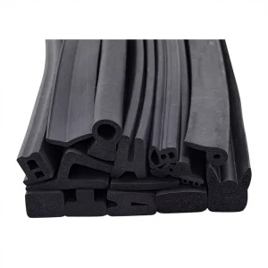 EPDM Flat Sunroof Rubber Foam Seal Strip for Automobile and Electric Cabinet Sealing