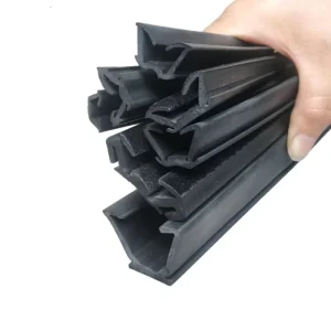 EPDM Flocking Rubber Seal Strip for Automotive Glass and Sliding Door Channels