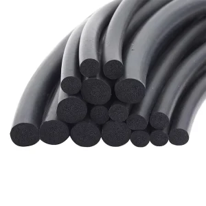 EPDM Foam Rubber O Ring Elastic Rope 1.5-30mm Diameter Waterproof Sealing Ring Product Category Rubber Products