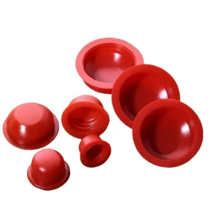 EPDM NBR Silicone Rubber Plug Internal Thread Cap Dust Cover Custom Moulded Clear for Pipes Cylinders