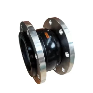 EPDM NBR Single Sphere Flange Connector Flexible Bellow Rubber Compensator Expansion Joint Forged Corrosion Resistant