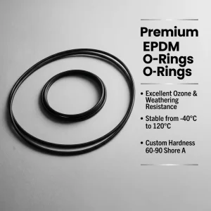 EPDM O-Ring Heat-Resistant Sealing Ring for Textile Machinery and Industrial Drying Equipment