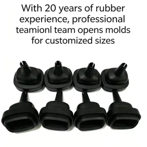 EPDM Rubber Connector Protective Boots Custom-Cut Waterproof Wire Exit Sleeves for Automotive and Industrial Applications
