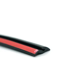 EPDM Rubber Sealing Strip and Aluminum Window Seal 3 m Self-Adhesive Door Seal Strip