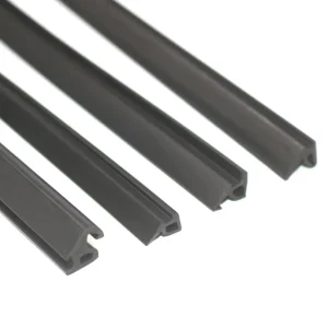 EPDM Rubber Strip Aluminum Alloy Door and Window Pressure Strip Screen Window Sealing Strip