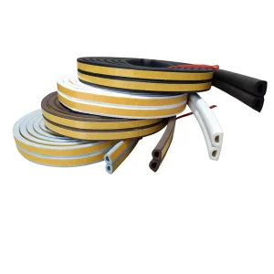 EPDM Rubber Weather Strip Car Door Seal Window and Door Soundproof Insulation Black Custom Cutting and Welding Service