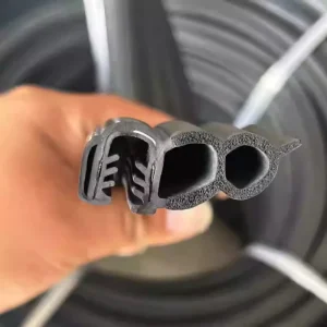 EPDM Rubber Weatherstrip Replacement Part for Curtain Wall Weatherproof Dustproof White Black Color Options OEM Factory