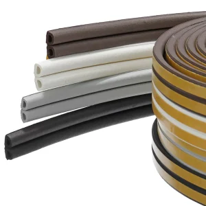 EPDM Self-Adhesive Rubber Weatherproof Door Seal Strip for Garage Doors