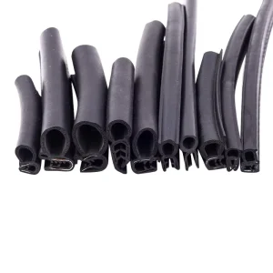 EPDM Silicone Foam Rubber Sealing Strips for Automotive Doors Windows Waterproof UV Ozone Resistant Chemical Resistant Custom