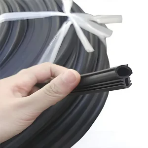 EPDM Sponge Rubber Seal Strip Self-Adhesive Foam Tape for Doors, Windows, and AC Units