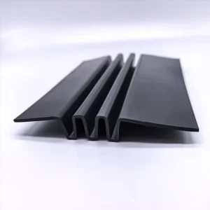 EPDM Wavy Expansion Joint Waterstop Rubber Strip W-Shaped Bridge Sealing Strip 65-70 Shore A