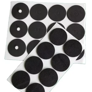 EVA Gasket Self adhesive Black Anti slip EVA Foam Cotton Pad Round Shockproof Anti collision Foam Rubber Sheet