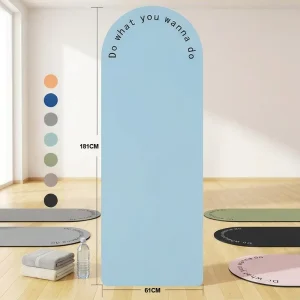 Eco-Friendly 5mm Dual-Color TPE Yoga Mat ODM Double-Sided Non-Slip Waterproof Custom Packaging Recyclable Pilates Workout Mat