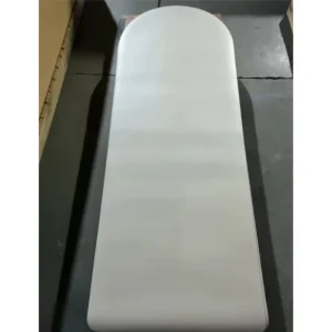 Eco Friendly 5mm Semicircle Arch PU Rubber Yoga Mat Custom Logo Non Slip Oval Workout Anti Slip Floor Exercise Mat Home Gym
