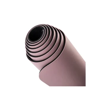 Eco Friendly Coconut Shell Yoga Mat 80cm Extra Wide Non Slip PU Natural Rubber Fitness Mat 5mm Thickened Shock Absorbing