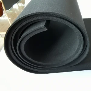 Eco Friendly Die Cut Natural CR Rubber Foam Sheet