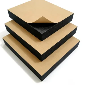 Eco Friendly Flame Retardant B1 Soundproof Thermal Insulation Material Adhesive Rubber Foam Sheet Indoor Outdoor