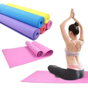 Eco Friendly Natural Rubber EVA Yoga Mat OEM Blank Camping Pad Exercise Mats From Manufacturer