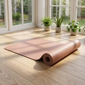 Eco-Friendly Non-Slip 4mm Exercise Customized LOGO Rubber PU Yoga Mat