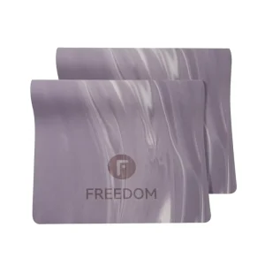 Eco Friendly PU Rubber Yoga Mat Non Slip Custom Print Fitness Easy to Take Mat Pilates Yoga Mat