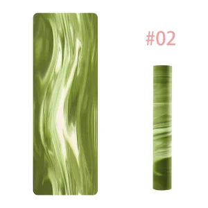 Eco-Friendly Personalized Yoga Exercise Mat Custom Branded Yoga Mat PU Natural Rubber Pilates Yoga Mat