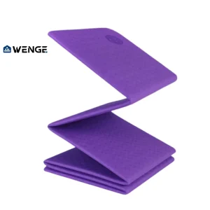Eco Friendly TPE Yoga Mat 5mm 6mm Anti Slip Foldable Waterproof Heat Resistant Soft Comfortable Travel Exercise Mat Custom Logo