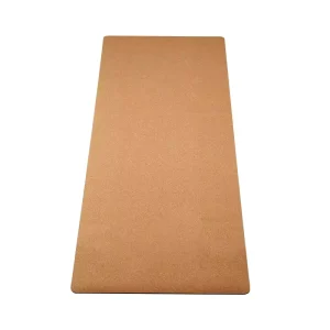 Eco friendly Cork & Rubber Yoga Mat 5mm 6mm Thickness Non Slip for Home Gym Yoga Pilates Fitness