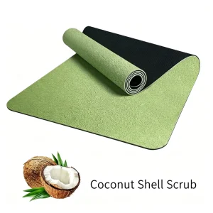 Eco friendly Custom Printed Custom Logo Anti slip Frosted Natural Rubber Yoga Mat Mesh Strap 5mm Water Resistant Durable