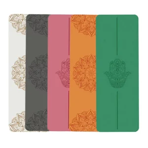 Eco friendly Yoga Mats Manufacturer Fitness Mat Yoga Mate Yoga Mat Custom Printed Durable PU Natural Rubber Yoga Mat