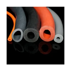 Elastic Low Hardness Silicone Rubber Tube Smooth Surface Flame retardant with Cutting Processing Service