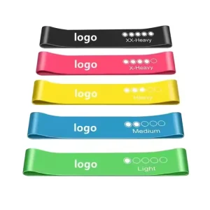 Elastic Rubber Bands for Fitness Workout Equipment Training Exercise Gym Strength Latex Resistance Bands