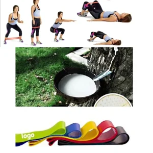 Elastic Rubber Workout Strength Exercise Gym Loop Yoga Resistance Bands