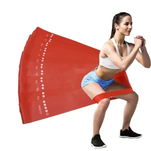 Elastic Stretch Yoga Workout Gym Fitness Bands Latex Loop Exercise Resistance Bands for Physical Therapy Fitness Body Building
