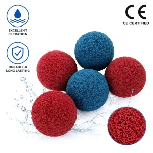 Elastic Wear-Resistant Rubber Sponge Balls for Oil Pipeline Cleaning, Diameter 20mm-100mm