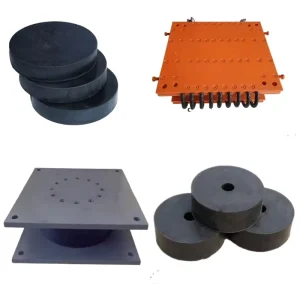 Elastomeric Laminated Rubber Bridge Bearings Lead Rubber Bearing Seismic Base Isolator anti Earthquake Dampers