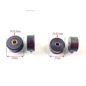 Electric Motorcycle Scooter Big Foot Frame Rubber Pad Middle Brace Double Brace Buffer Rubber Sleeve Shell Frame Rubber Ring Pad