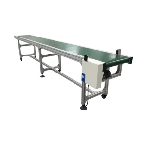 Electric Slat Conveyor Belt Heat-Resistant Rubber Material Antibacterial Antistatic Customizable for Food and Beverage