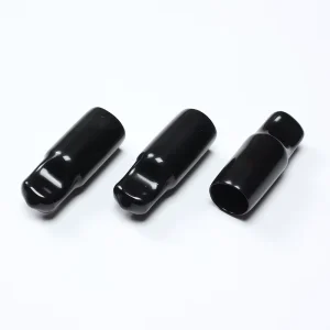 End Dust Cover Flat Head Terminal Insulation Protective Sleeve Soft Rubber Thread Protective Sleeve