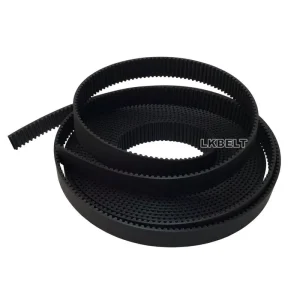 Engine Transmission Belt PU Rubber Automatic Door Black Timing Belt