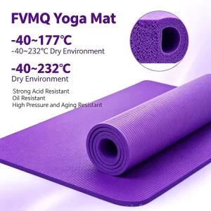 Environment Safe Yoga Mat Elastic Shock Absorbing