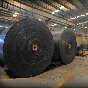 Ep100 Mining Rubber Conveyor Belt Ep250 Multi Ply Rubber Conveyor Belt Quarry Bulk General Purpose Industrial Belt