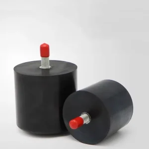 European-Style Crane Rubber Buffer HX Type Buffer Block Black Rubber Block for Crane and Mining Equipment
