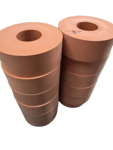 Even Heat Conduction Silicone Rubber Roller Smooth Rolling for Multi Specification Barrel Transfer Printing Devices