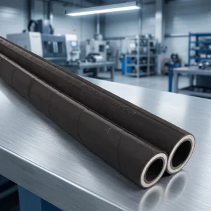 Excavator Steel Wire Spiral Hydraulic Hose High Pressure Rubber NBR Reinforced Industrial Construction Manufacturer