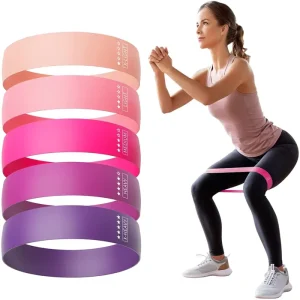 Exercise Stretch Mini Latex Yoga Custom Workout Band Set Loop Fitness Resistance Bands