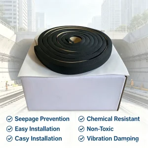 Expanding Rubber Waterstop Sealing Strip Self-Expanding Hydrophilic Bentonite Waterstop Strip with CE Certification