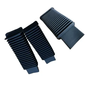Expansion Rubber Silicone Bellow Flange Pipe Dust Cover 30~90 Shore Hardness RoHS REACH Certified for Automotive Machinery