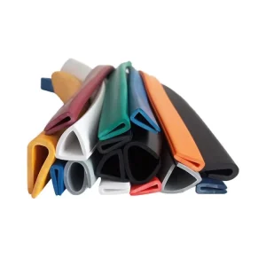 Extruded Aluminum Window, Door, and Car Glass Edge Silicone Seal Strip, Soundproof